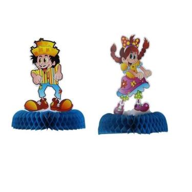 Imagem de Decoração Festa São João Enfeite Menino E Menina Caipira - Lynx Produç