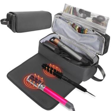 Imagem de Bolsa de viagem Hair Tools FAMOPLAY com tapete resistente ao calor