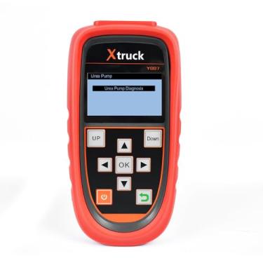 Imagem de Scanner de caminhão resistente, testador de bomba de ureia 6.5/2.2 e Cummins 2.2 | Teste de detecção automática de pressão/injeção/esvaziamento para Freightliner Cascadia, Peterbilt, Kenworth, Volvo