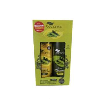 Imagem de Kit Shampoo + Condicionador Tok Bothânico Broto Bambu 400ml - Tok Botâ