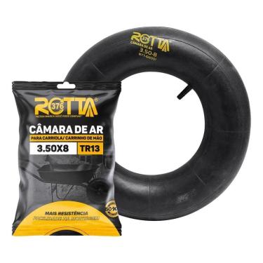 Imagem de 2X Câmara De Ar Carrinho Mão 3.25/3.50-8 Aro 8