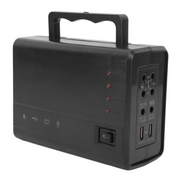 Imagem de Zhjvihx Central Elétrica, 3 Opções de Carregamento Gerador Solar Portátil sobre Proteção de Tensão 12V 5A Leve para Viajar para a Festa