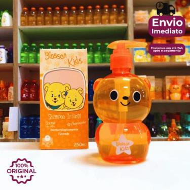 Imagem de Shampoo Infantil Da Blosson Kids De 250ml, Linha Laranjinha Cheirosinh