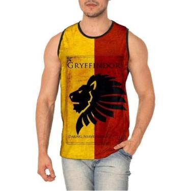 Imagem de Camiseta Regata Harry Potter Gryffindor Full Print Ref:400 - smoke, Pr