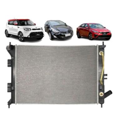 Imagem de Radiador Hyundai Elantra 1.8 Ano 2012 A 2013 Kia Cerato 1.6 Ano 2009 A