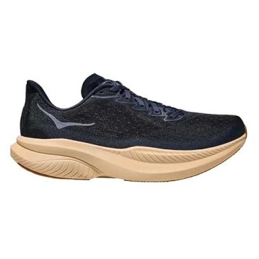 Imagem de HOKA Tênis masculino Mach 6, Varsity azul marinho/preto, 38