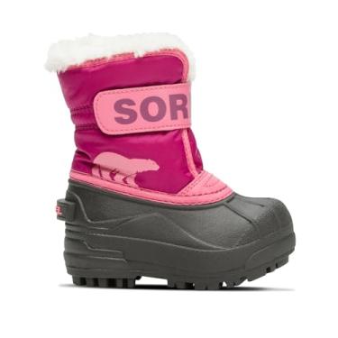 Imagem de SOREL Bota infantil Snow Commander, Rosa tropical/blush profundo, 18