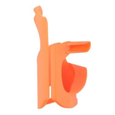 Imagem de Fenteer Ajustador de postura de apoio para raquete de badminton Grip Assist, fácil de instalar, melhora as habilidades de adultos entusiastas de badminton e, Laranja