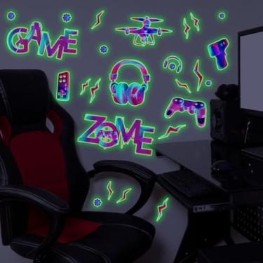 Imagem de Adesivos de parede fofos - Adesivo decorativo de destacar e colar (efeito brilhante)