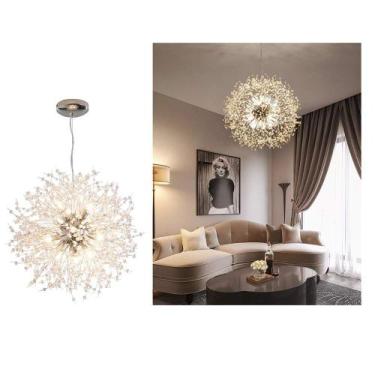 Imagem de Luminária pendente de cristal Chandelier GDLMA Firework 12 luzes
