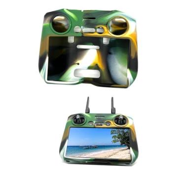 Imagem de Wtohoby Capa de silicone para controle remoto DJI RC 2, para DJI Mini 5 Pro Flip Air 3S Air 3 Mini 4 Pro Drone RC 2 controle à prova de arranhões, capa camuflada para câmera, drones, quadricópteros