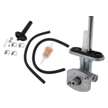 Imagem de TUCKBOLD No.5GH-24500-10-00/5GH245001000 ATV Interruptor de tanque de gás Petcock para Yamaha Kodiak 400 YFM400 2000-2006 Bomba de interruptor de tanque de válvula Petcock de gás combustível