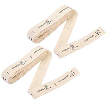 Imagem de Fita de tecido de algodão fita de desenho animado pintura faça você mesmo acessórios artesanais para decoração de festa de aniversário de casamento 2 peças 5 jardas cada 4 estilos (Tipo 4)