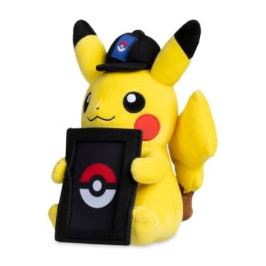 Imagem de Pokémon Center TCG: Pikachu Card-Display Plush