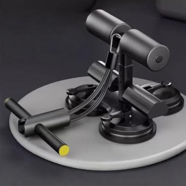Imagem de Dispositivo auxiliar de treinamento abdominal, 3 ventosas de atualização 2025, máquina de sentar, equipamento multifuncional ajustável para treinamento, equipamento de treino abdominal para casa e