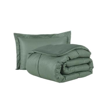 Imagem de Kit Cobre Leito Ravena To Decorando Solteiro 2 Peças Micropercal 200 Fios Toque Acetina...