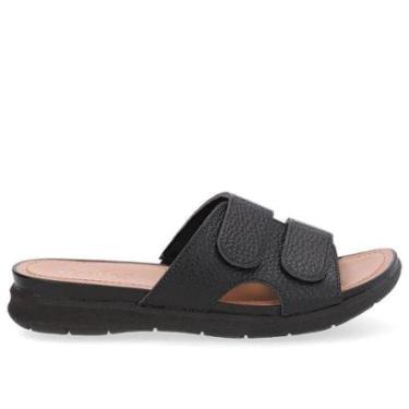 Imagem de TAMANCO USAFLEX SLIDE EM COURO REF AA30017 FEMININO-Feminino