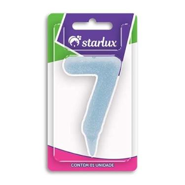 Imagem de Vela Magic Candy, N.7, Azul, Starlux