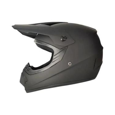 Imagem de Capacete Completo Para Motocicleta Para Jovens E Crianças, Óculos De M