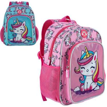 Imagem de Mochila Infantil Feminina Unicórnio Yepp - Bf Brasil