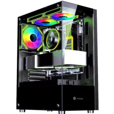 Imagem de Gabinete Gamer Hayom Gb1792 Preto Com 03 Fans Inclusos