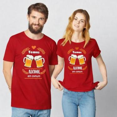 Imagem de Kit 2 Camisetas de Carnaval Casal ou Amigos Confortáve - Trajano Store