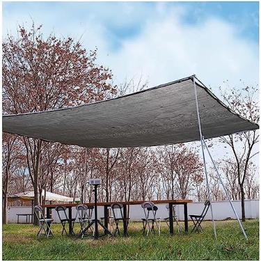 Imagem de Rede de sombra, rede de sombra de estufa, pano de sombra respirável de malha, capa protetora para plantas/móveis ao ar livre, malha de proteção solar preta personalizável, vários