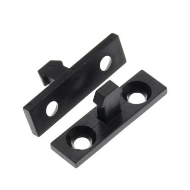 Imagem de 10 peças PR-001 Fechadura de porta pequena para conjunto de ar condicionado capa de porta FXPCGZISH(suporte preto)