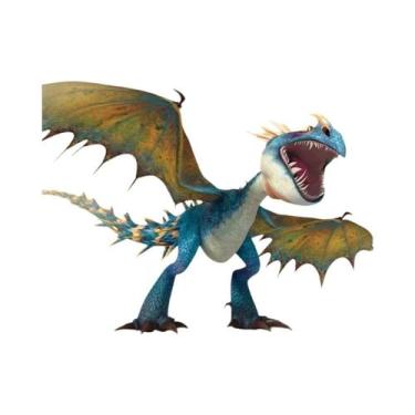 Imagem de Pôster Vintage Dragão Do Terror Sussurrando a Morte, Arte Em Tela Para