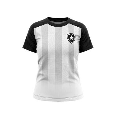 Imagem de Camiseta Botafogo Matriz Braziline Feminina - Branca-Feminino