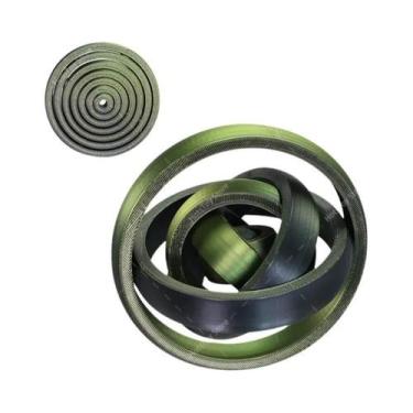 Imagem de Brinquedo Giratório 3D Impresso: Giroscópio De Dedo Com Rotação Por Gr