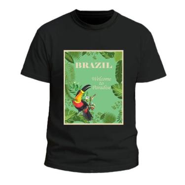 Imagem de Camiseta T-Shirt Clássica Tucano em Algodão Venus, Preto, G