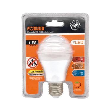 Imagem de Lâmpada Led Bulbo Anti Inseto 7W Bivolt