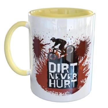 Imagem de Caneca Porcelana BMX Bicicleta Aventura de Bike - Pense Canecas, Amare