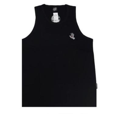 Imagem de Regata Santa Cruz Screaming Hand Chest - Preto/Cinza-Masculino