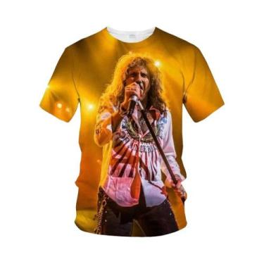 Imagem de Camiseta Unissex Slim Fit Com Estampa 3D Casual Oversize plus Size 100