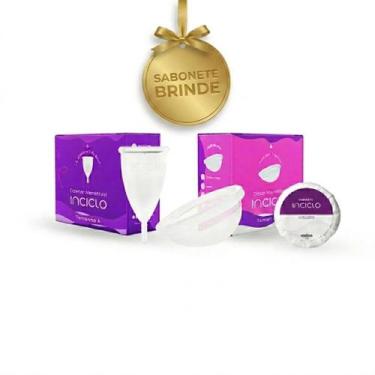 Imagem de Kit Coletor Menstrual Inciclo + Disco Menstrual + Sabonete Íntimo em B