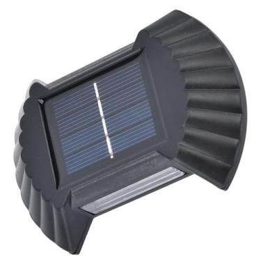Imagem de Luminaria Solar Arandela Parede Spot Balizador Iluminaçao Decoraçao Ga