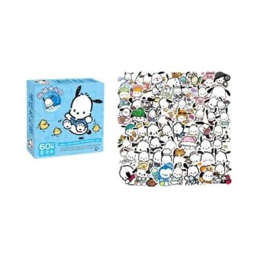 Imagem de Adesivos Sanrio De Desenho Animado Fofo Para Meninas, 60 Peças, Hello 