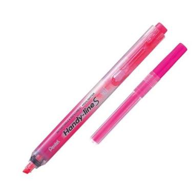 Imagem de Marca Texto Pentel Retratil Handy Lines Rosa