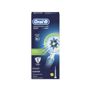 Imagem de Escova de Dente Elétrica Oral-B - Professional Care 500 Cross Action