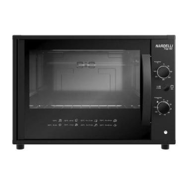 Imagem de Forno Elétrico de Bancada Nardelli Top60 60 Litros Preto 127V, 110V