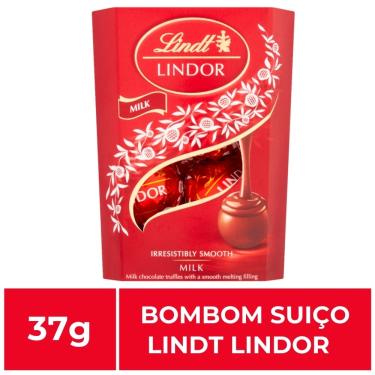 Imagem de 1 Caixa de 37g, Bombons de Chocolate Suiço, Lindt Lindor