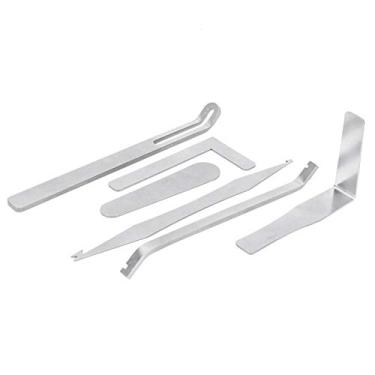 Imagem de Ferramenta de reparo de saxofone, prática, conjunto de 6 peças, kit de reparo de saxofone, resistente, clarinete para flauta de saxofone piccolo