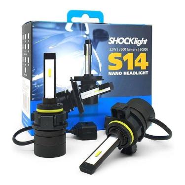 Imagem de Lâmpada Super Led Mini Shocklight 32w S14 Nano H16 6000k