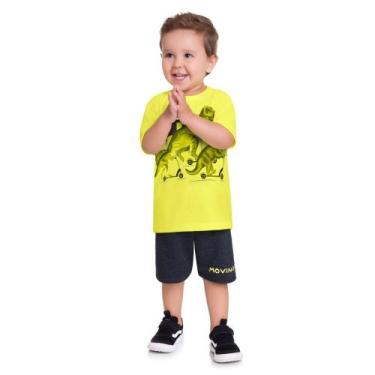 Imagem de Conjunto Infantil Menino Camiseta E Bermuda Kyly 111561