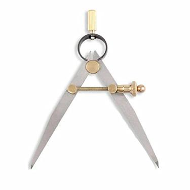 Imagem de MOOKEENONE Adjustable Steel Wing Divider Leather Craft Rotating Scratch DIY Sewing Handmade Tools