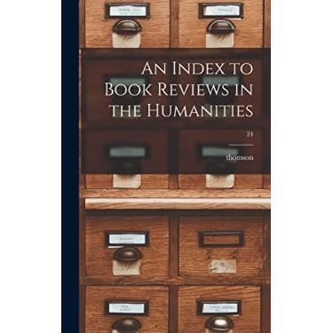 Imagem de An Index to Book Reviews in the Humanities; 24