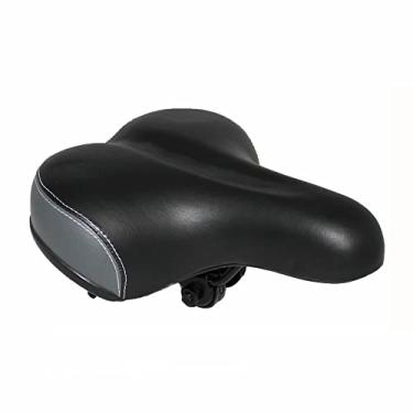 Imagem de Selim Elleven Comfort Easy Preto/Cinza 2 Molas Beach Bicicleta Urbana