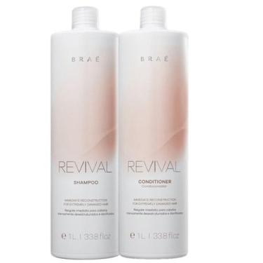 Imagem de Kit Brae Revival Shampoo E Condicionador 1L - Braé